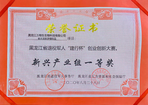 新興產業組一等獎